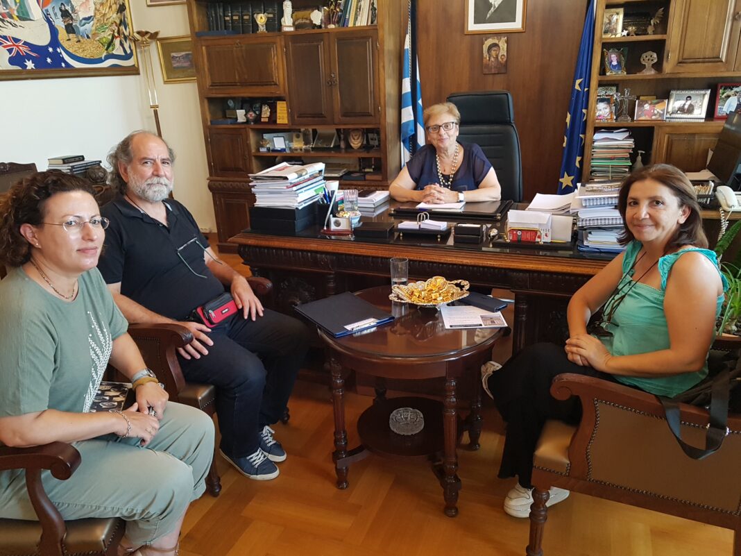 Συνάντηση του ΚΕΠΕΑ Αγίου Βασιλείου με την Αντιπεριφερειάρχη Ρεθύμνου