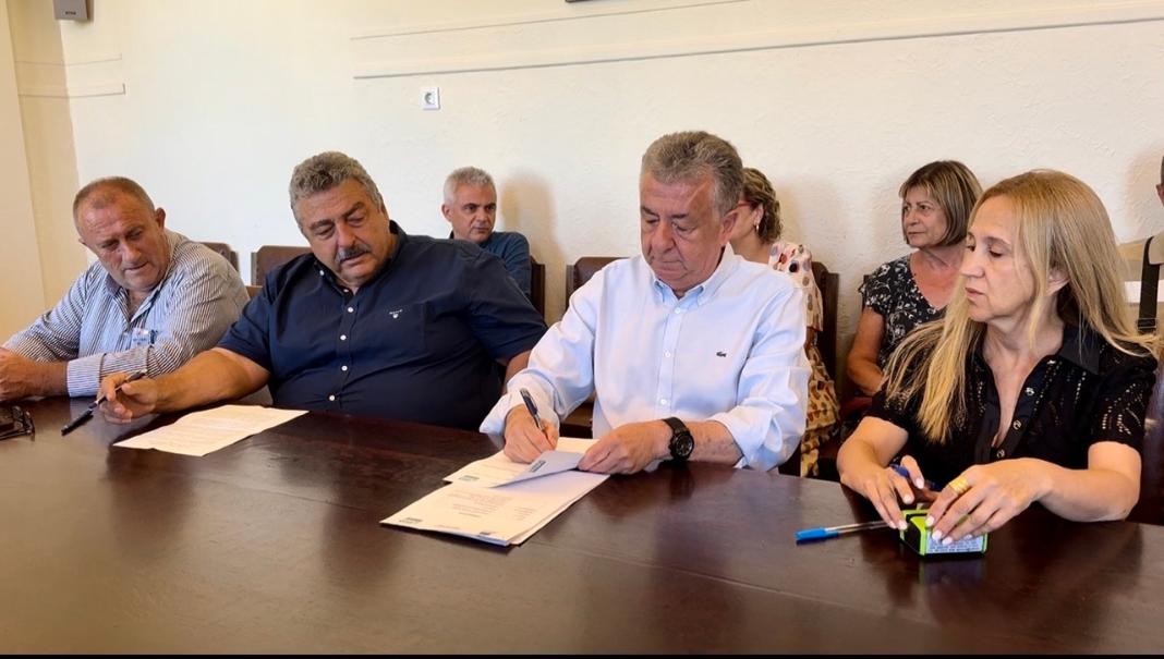 Υπογράφηκε από τον Περιφερειάρχη Κρήτης  το Πλάτανος-Σφηνάρι έργο 20 εκατ. ευρώ