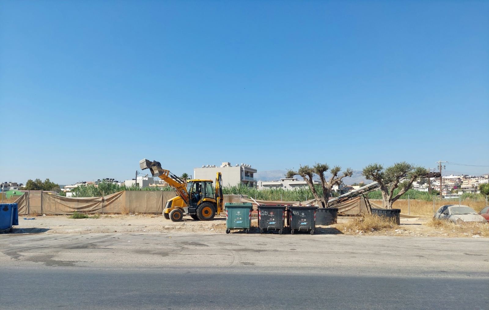 Επαναλειτουργεί το Κέντρο Διαλογής Ανακυκλώσιμων Υλικών (ΚΔΑΥ) – Σε εξέλιξη μεγάλη επιχείρηση απομάκρυνσης ογκωδών και άλλων απορριμμάτων