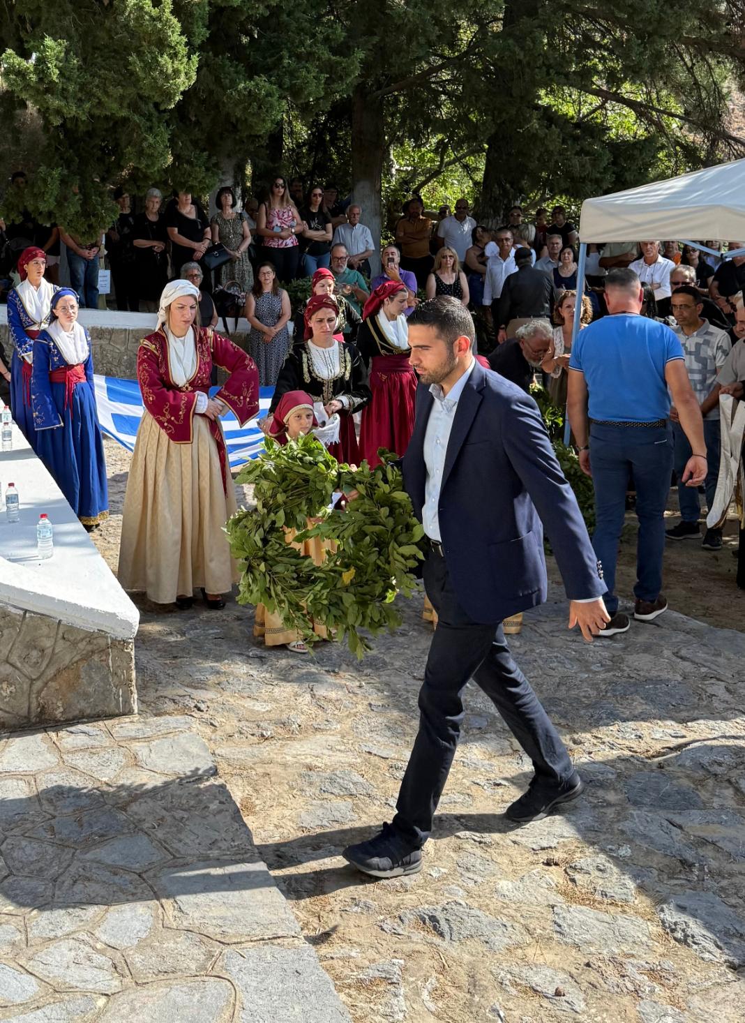 Ο Κωνσταντίνος Κεφαλογιάννης στην εκδήλωση τιμής και μνήμης για τους Εκτελεσθέντες Γέργερης και Νυβρίτου