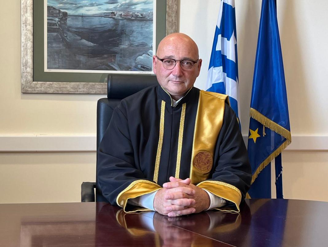 Καλωσόρισμα πρωτοετών φοιτητών και φοιτητριών από τον Πρύτανη του Πανεπιστημίου Κρήτης
