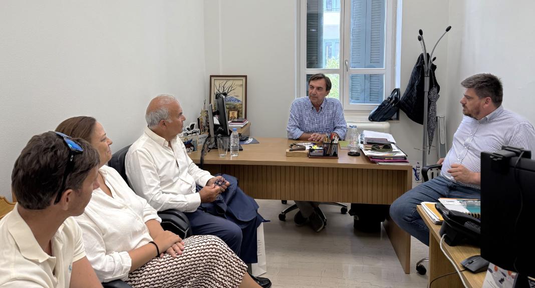 Διμερής Συνάντηση για την διαπεριφερειακή συνεργασία Κρήτης – Πούλια (Ιταλία)