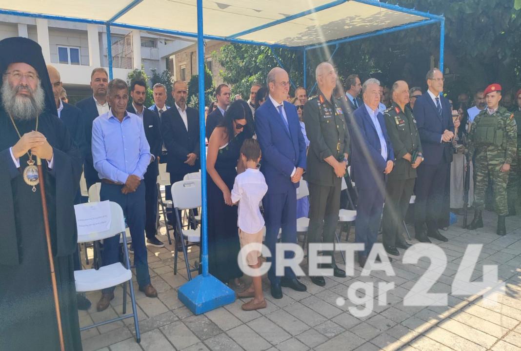 Παρουσία Χατζηδάκη η εκδήλωση για τα 81 χρόνια από το Ολοκαύτωμα των Ανωγείων