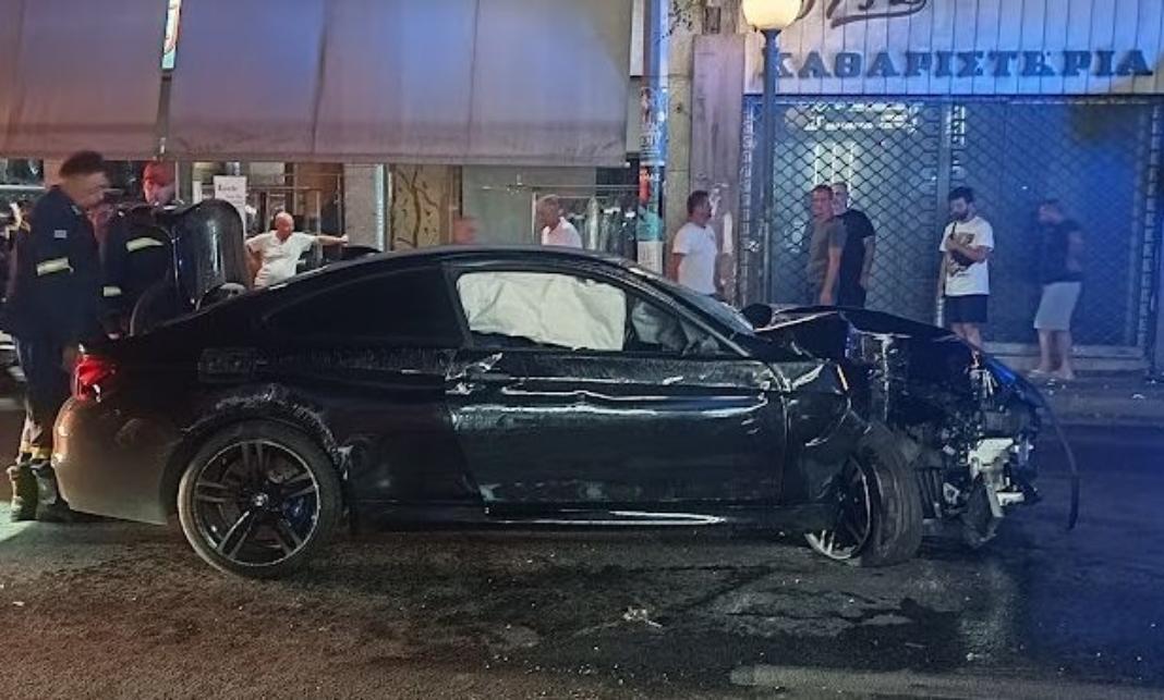 Σοβαρό τροχαίο: Οδηγός και επιβάτης εγκατέλειψαν το όχημα