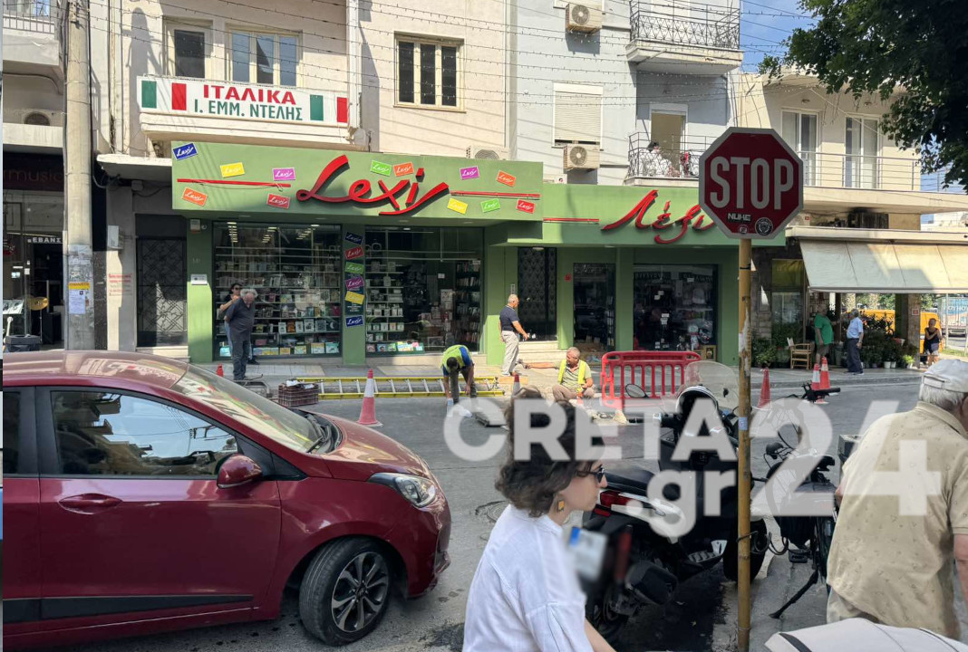 Hράκλειο: Κυκλοφοριακό «έμφραγμα» από τα έργα στην Έβανς