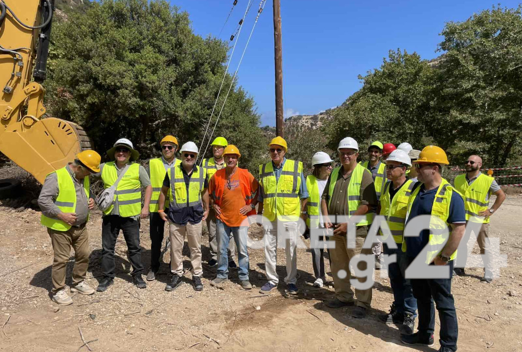 Ξεκίνησαν και επίσημα οι εργασίες κατασκευής της Εγκατάστασης Επεξεργασίας Νερού στο Φράγμα Ποταμών