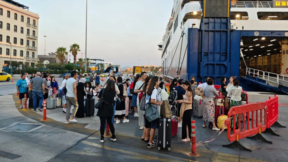 Απαγορευτικό απόπλου από Πειραιά, Ραφήνα, Λαύριο λόγω των ανέμων