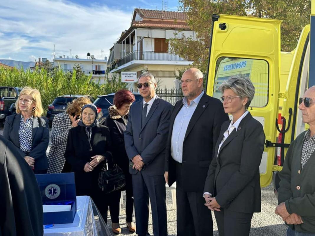 Έφυγε από τη ζωή η γιαγιά αγρότισσα που είχε δωρίσει ένα ασθενοφόρο στο Νοσοκομείο Μεσολογγίου