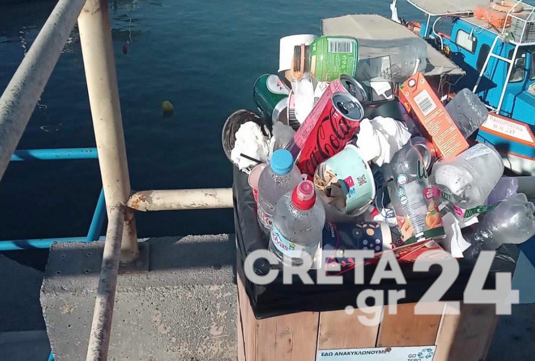 Εικόνες ντροπής στο ενετικό λιμάνι Ηρακλείου!