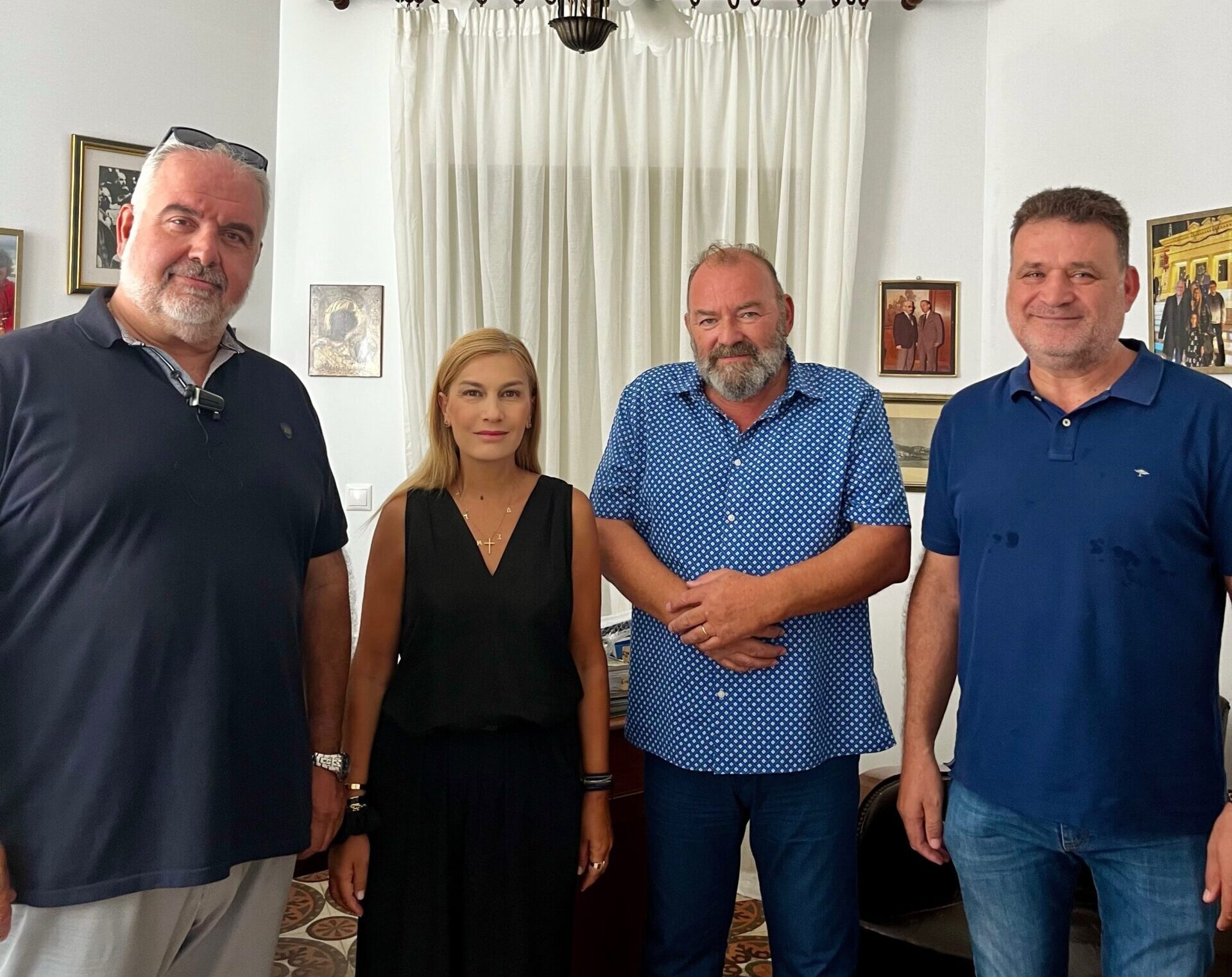 Στην υφυπουργό Μετανάστευσης και Ασύλου το Δ.Σ. της ΟΕΒΕΝΧ