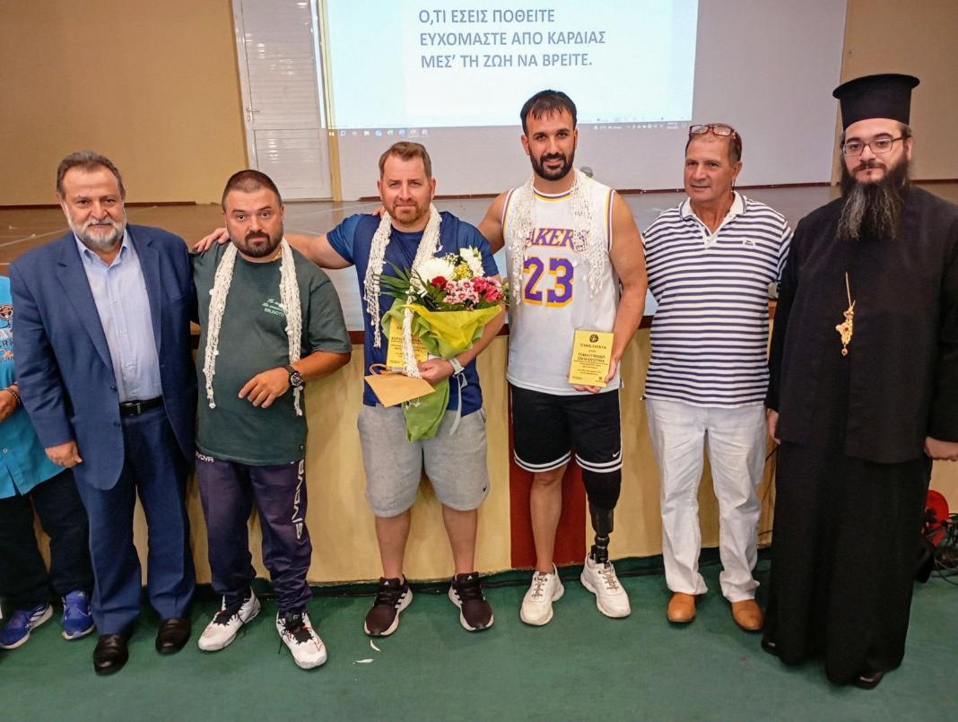 Τιμητική εκδήλωση στο Γυμνάσιο Καστελλίου για Παραολυμπιονίκες