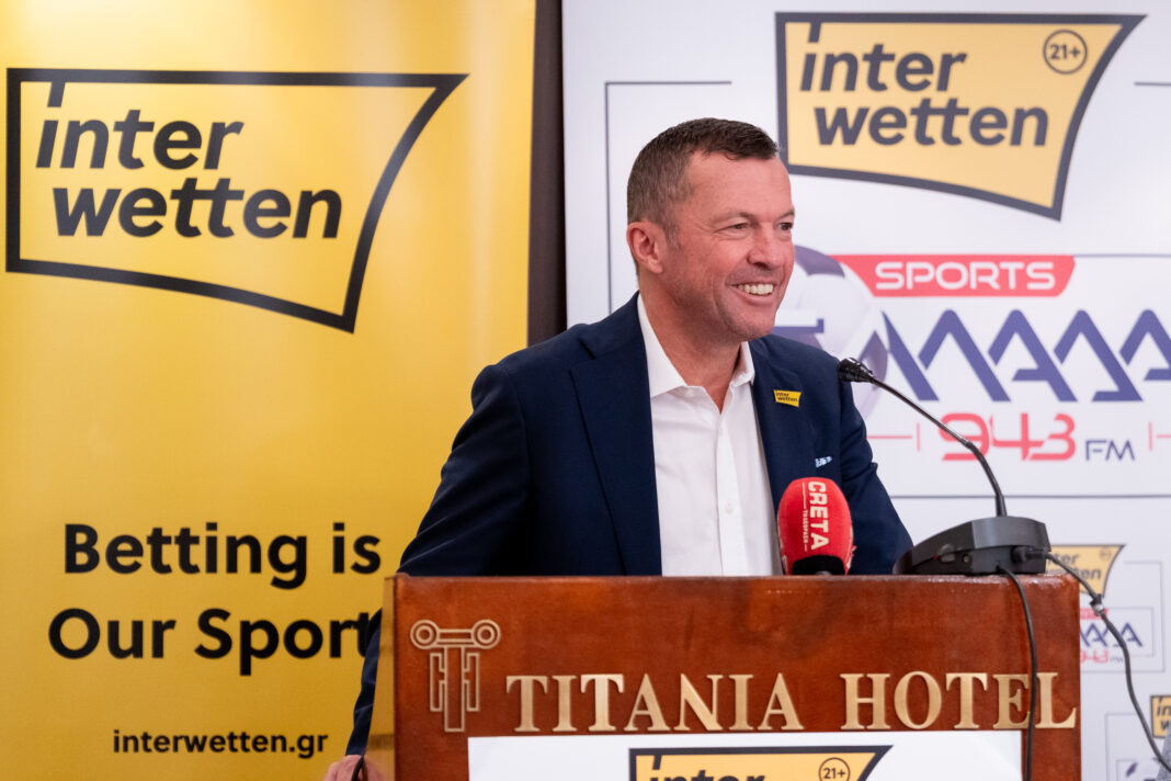 Παρουσία του Brand Ambassador Lothar Matthaeus η Συνέντευξη Τύπου του Interwetten Ελλάδα Sports 94,3 για τη συνεργασία ονοματοδοσίας με την Interwetten