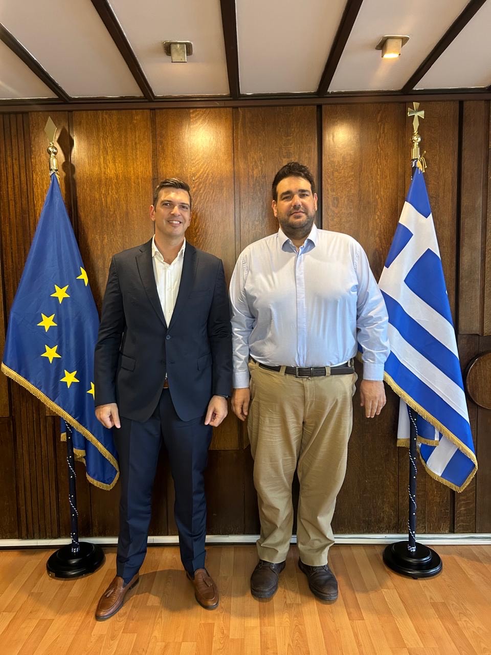 Συνάντηση Αλ. Μαρκογιαννάκη με Υπουργό Εσωτερικών για θέματα Χανίων