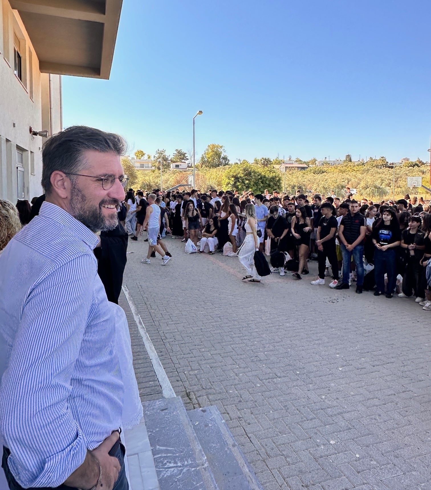 Μεν. Μποκέας: «Κάθε σχολική χρονιά μοιάζει με ένα άδειο βιβλίο»