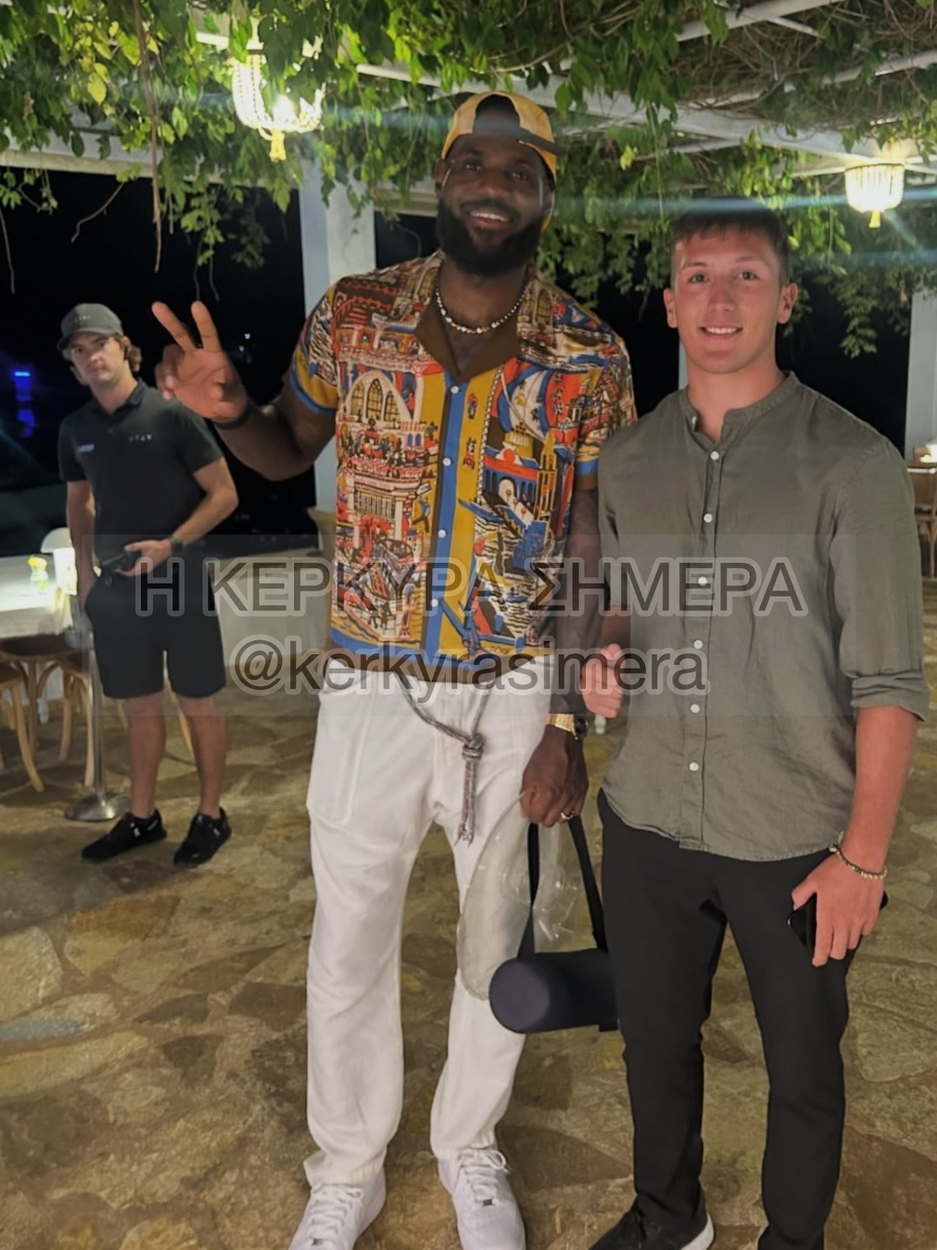 Στην Κέρκυρα απολαμβάνει τις διακοπές του ο ΛεΜπρον Τζέιμς