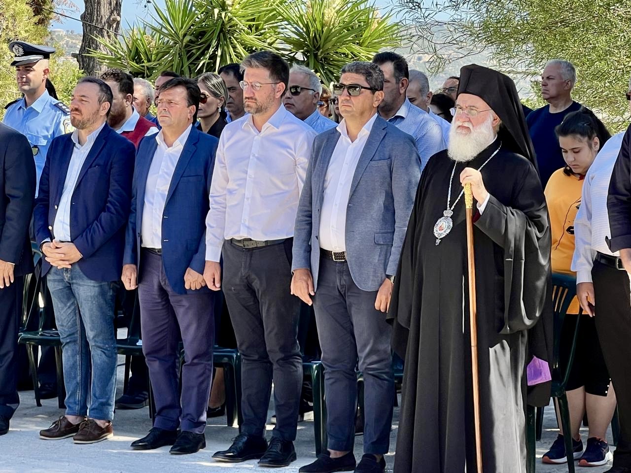 Ο Λευτέρης Αυγενάκης στην εκδήλωση μνήμης και τιμής για τα θύματα των εργατικών δυστυχημάτων