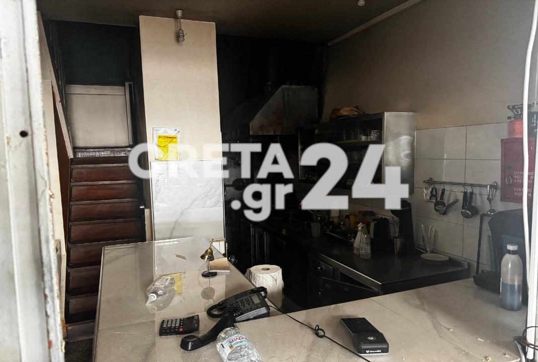 Ισχυρή έκρηξη φιάλης σε καφενείο στο κέντρο του Ηρακλείου – Τραυματίστηκε ένας άνδρας, δείτε βίντεο