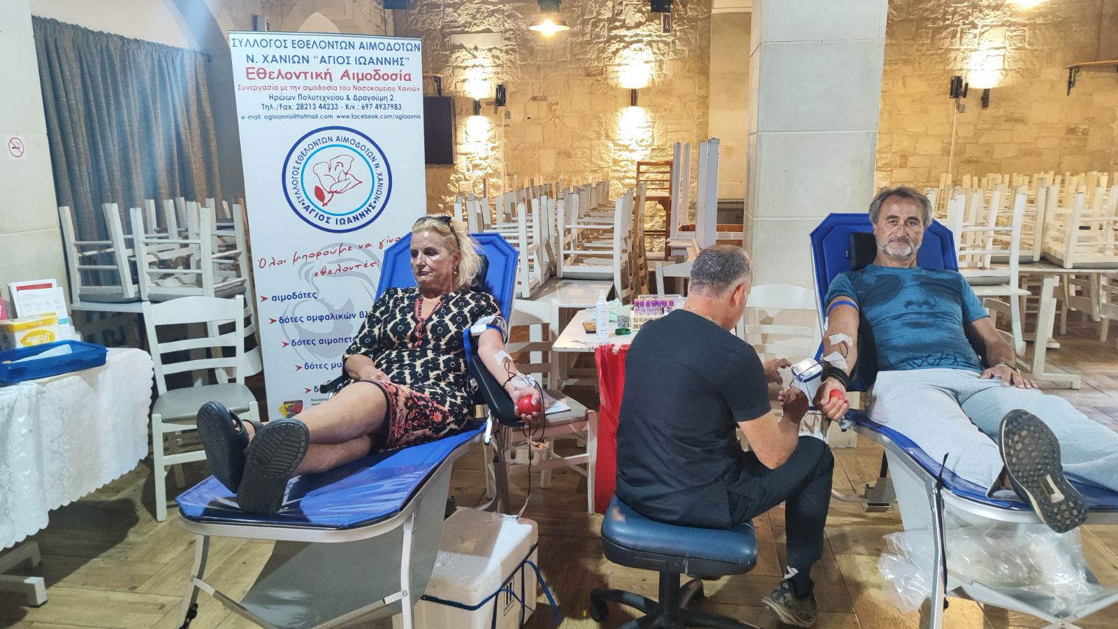 Bίντεο: Έδωσαν αίμα στη μνήμη της Γιώτας Βέρδου – Φροσυνάκη