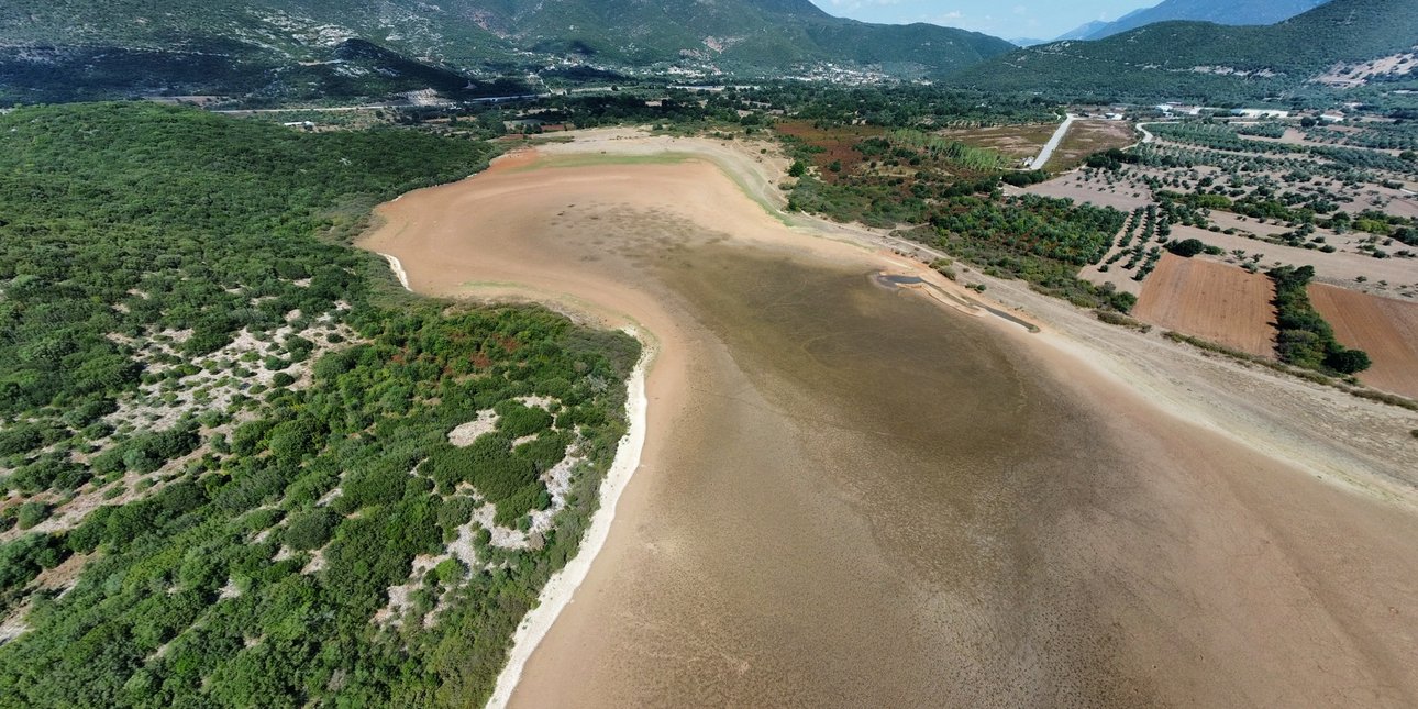 Αποξηράθηκε η λίμνη Προντάνη στη Θεσπρωτία