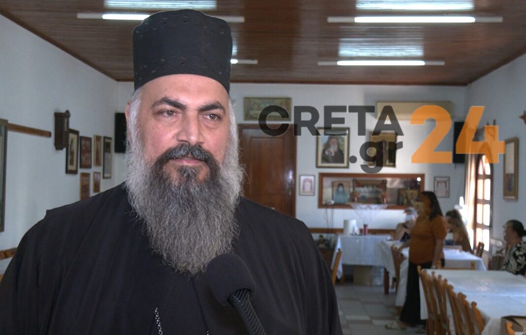 Ο Αρχιμανδρίτης Μελχισεδέκ στο Creta24.gr: Άδικος ο θόρυβος γύρω από το όνομα μου!