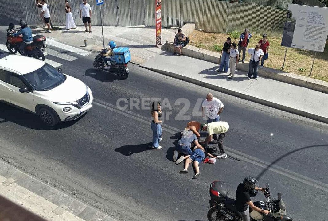 Ηράκλειο: Γυναίκα παρασύρθηκε από ΙΧ στο κέντρο της πόλης!