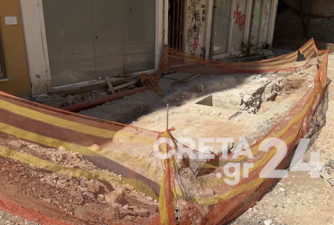 Το Ταμείο Ανάκαμψης δεν ενδιαφέρεται για την ιστορία του Ηρακλείου – Το θαμμένο πατητήρι στην οδό Δελημάρκου και τα σχέδια για την ανάδειξή του