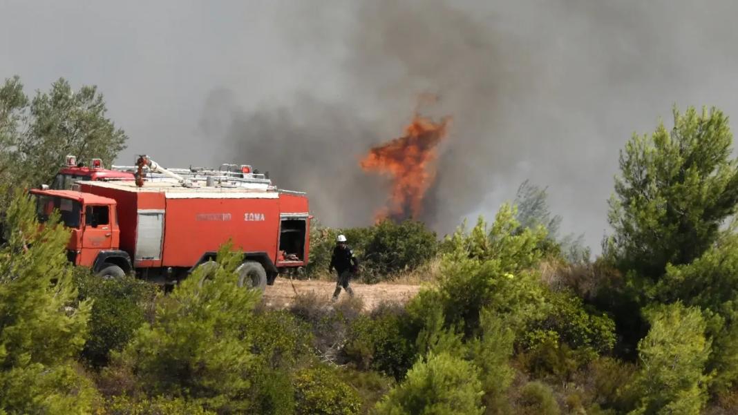 Σε ύφεση τα πύρινα μέτωπα σε Ρέθυμνο και Σητεία – Σε επιφυλακή η Πυροσβεστική λόγω των ισχυρών ανέμων