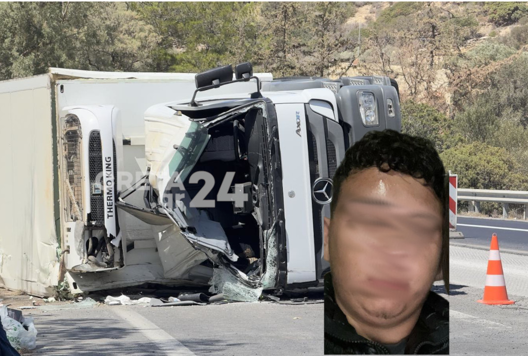 Θανατηφόρο τροχαίο στο Ηράκλειο: Αυτός είναι ο 17χρονος οδηγός του μοιραίου φορτηγού