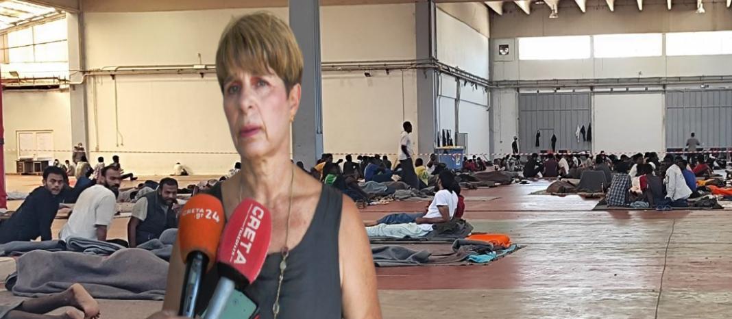 Ζερβουδάκη στο Creta24: Γι’ αυτό ζήτησα παρέμβαση Εισαγγελέα για την αποχώρηση των μεταναστών