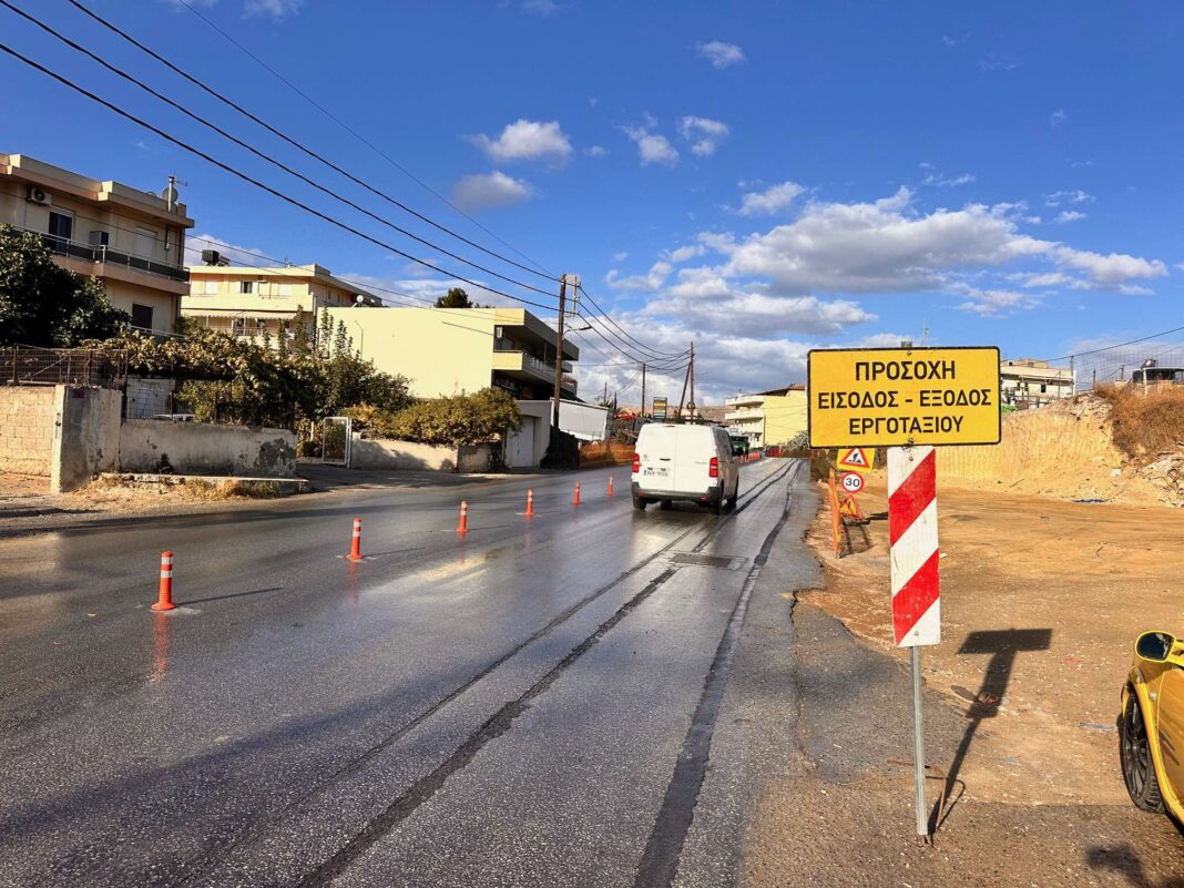 Μαλεβίζι: Σε εφαρμογή οι κυκλοφοριακές στην λεωφόρο Ελευθερίου Βενιζέλου