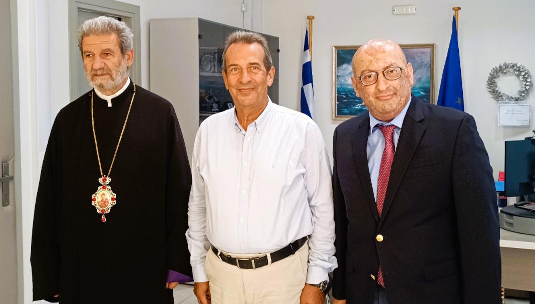 Με τον πρέσβη της Αρμενίας στην Ελλάδα συναντήθηκε ο Δήμαρχος Χερσονήσου