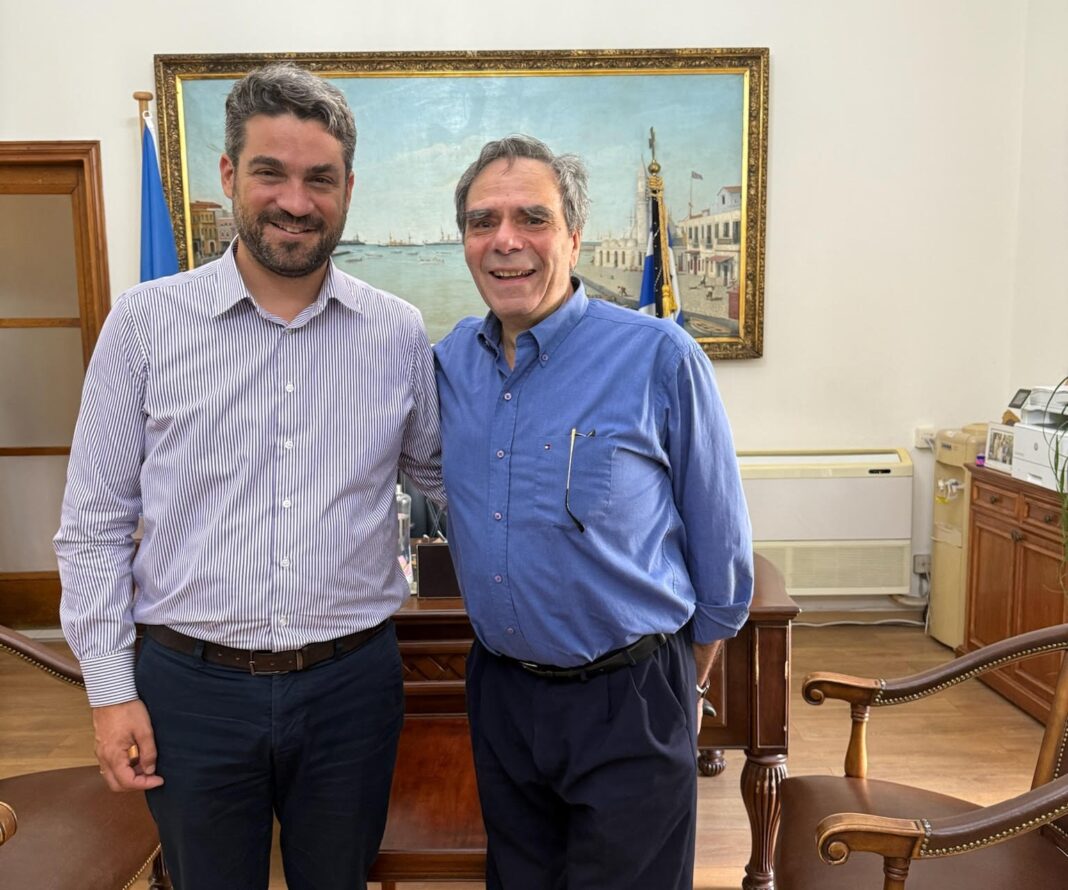Mε τον Πρύτανη του Πολυτεχνείου συναντήθηκε ο δήμαρχος Χανίων