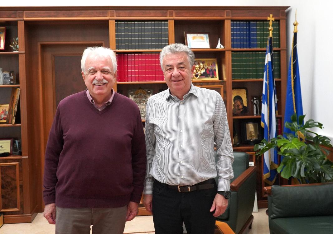 Συνάντηση Περιφερειάρχη Κρήτης με τον Πρόεδρο του «Διαζώματος»