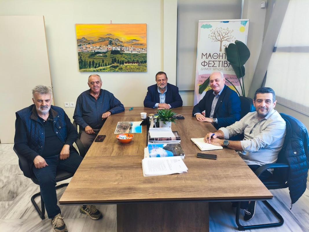 Τι συζήτησαν Κεγκέρογλου και Μπαριτάκης για απορρίμματα και ζητήματα καθημερινότητας