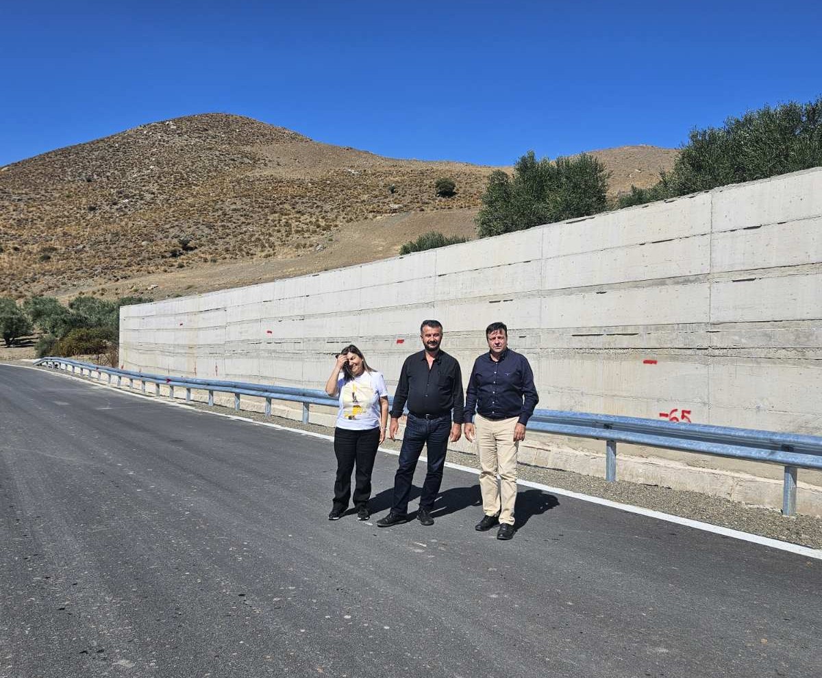 Ολοκληρώθηκε το οδικό έργο Αγ. Θωμάς-Λαράνι-Λούρες