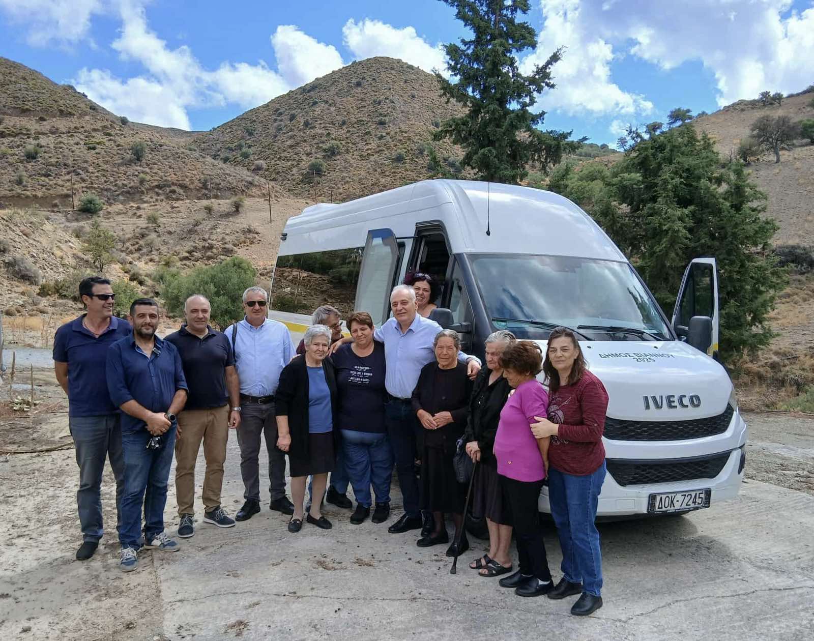 Bιάννος: Νέο λεωφορείο για τις ανάγκες των ηλικιωμένων