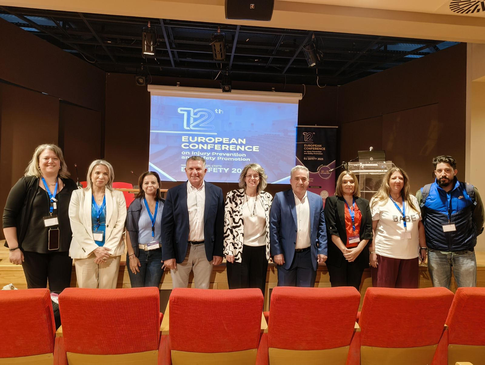 Η Περιφέρεια Κρήτης στο 12ο Ευρωπαϊκό Συνέδριο για την Πρόληψη Τραυματισμών και Προαγωγή της Ασφάλειας “EU Safety 2025”