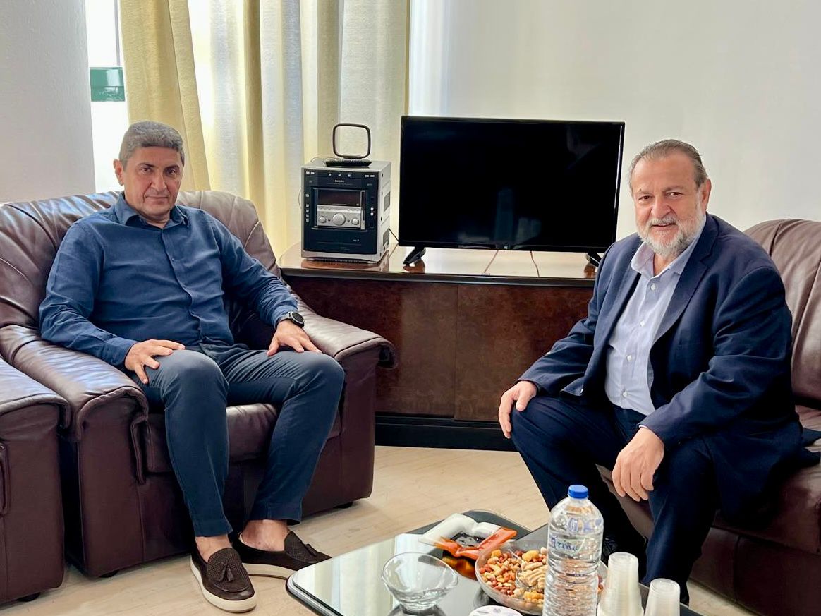 Παπούρα, σεισμόπληκτοι και αεροδρόμιο Καστελίου στην «ατζέντα» της συζήτησης Αυγενάκη – Κεγκέρογλου