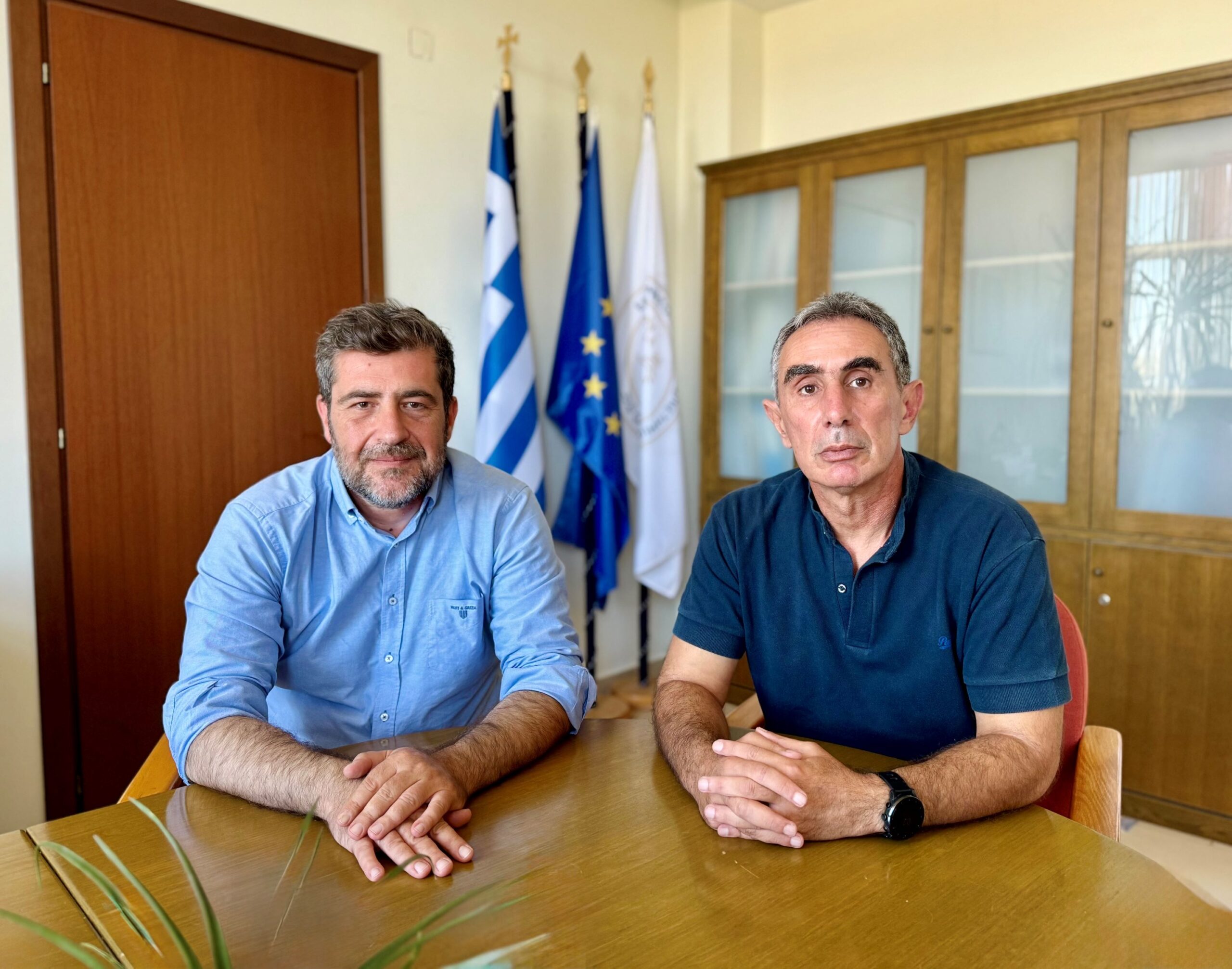 Συνάντηση του Αντιπεριφερειάρχη Λασιθίου με τον Πρύτανη του ΕΛΜΕΠΑ – Κοινός στόχος η στήριξη των Πανεπιστημιακών Τμημάτων