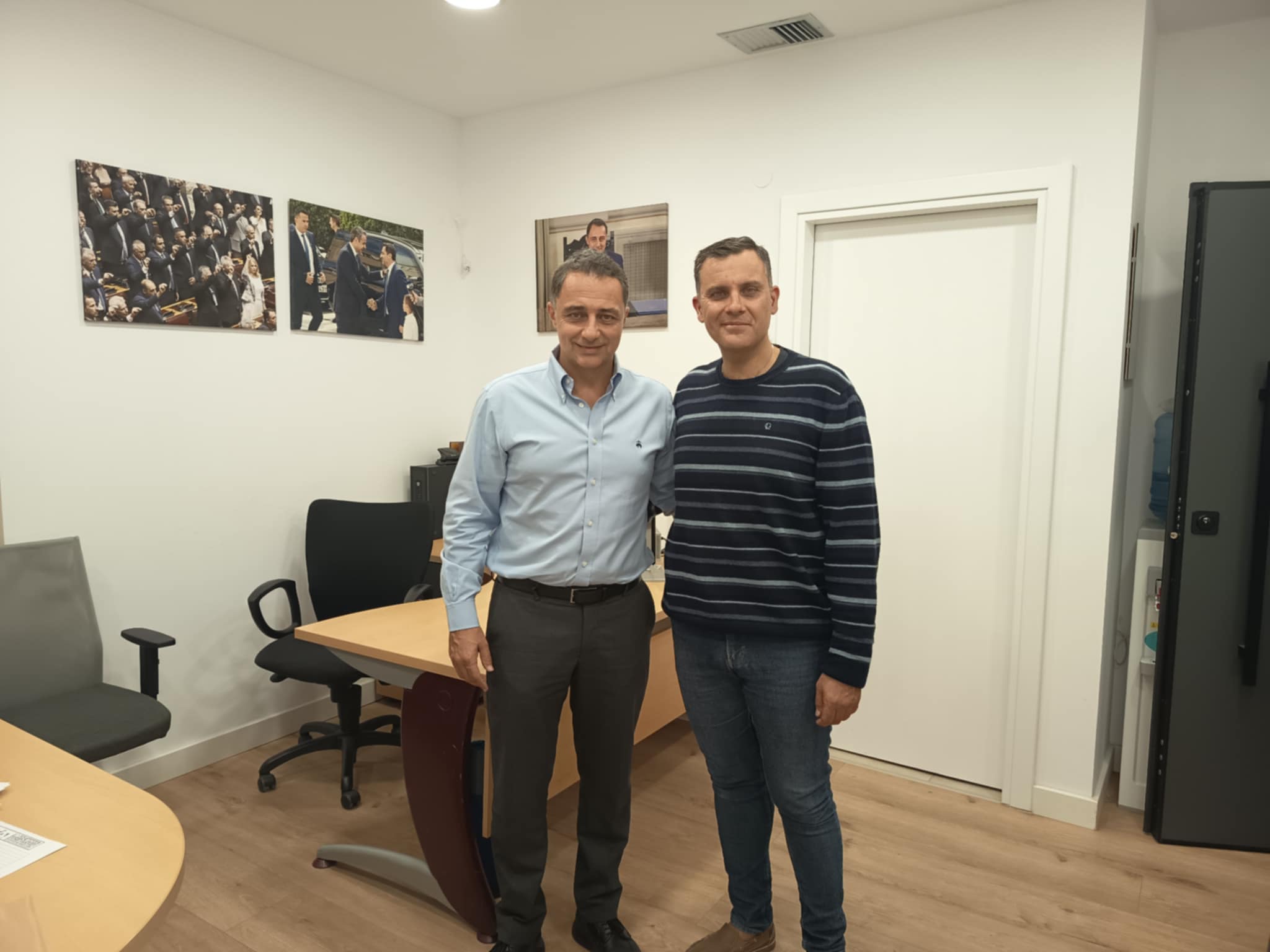 Συνάντηση Σενετάκη-Αντωνόπουλου για το νομοσχέδιο του ΥΠ.ΕΘ.Α.