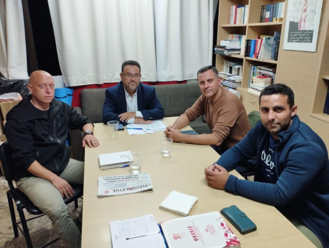 Με τον Μ. Συντυχάκη συναντήθηκαν εκπρόσωποι των στρατιωτικών του Ηρακλείου