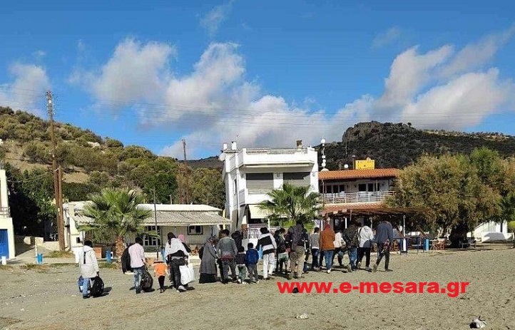 Νέα “καραβιά” μεταναστών στους Καλούς Λιμένες, ανάμεσα τους πέντε ανήλικοι – μεταφέρονται στο Ηράκλειο