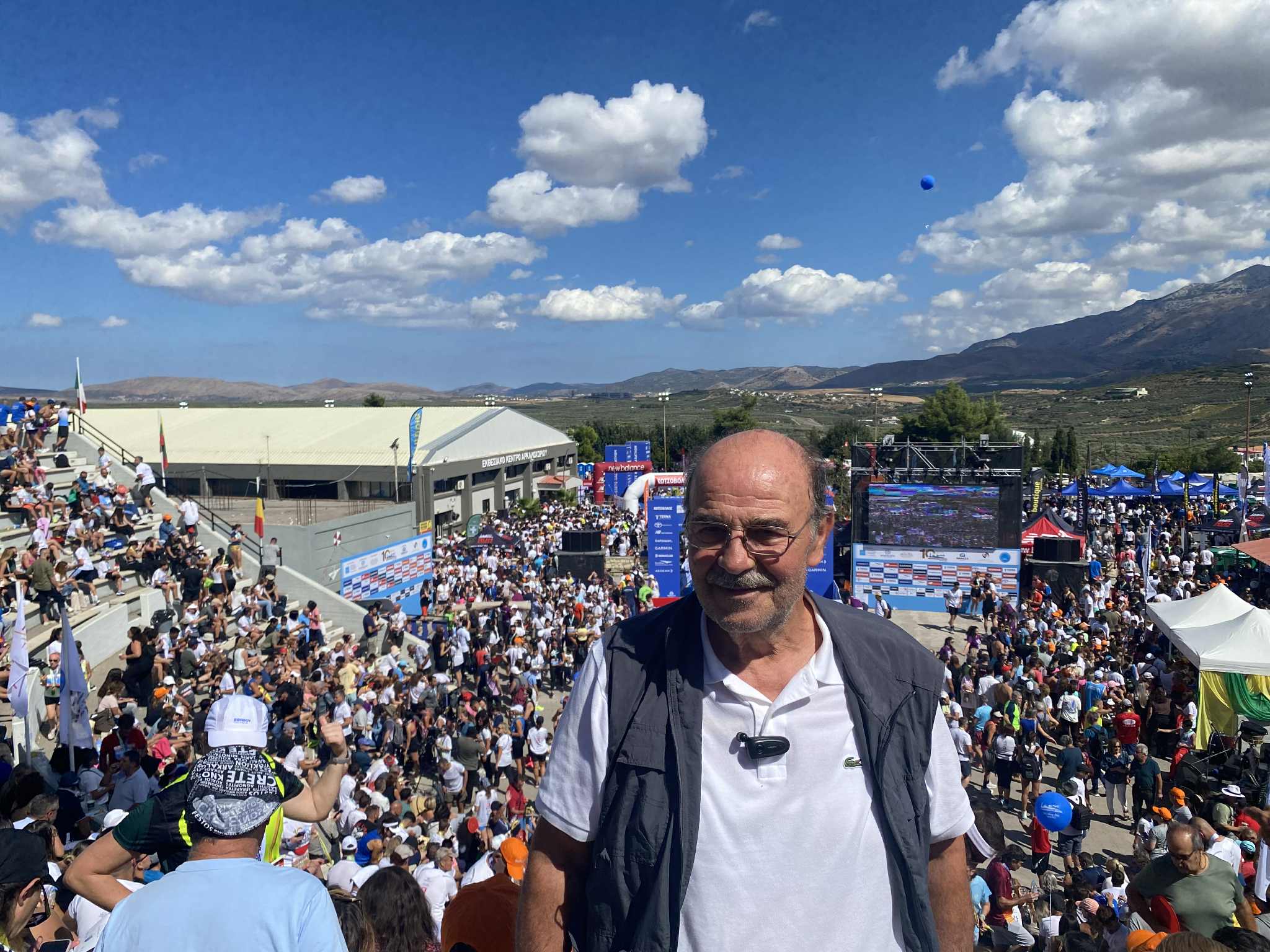 Ο άνθρωπος πίσω από τα έργα στο Αρκαλοχώρι