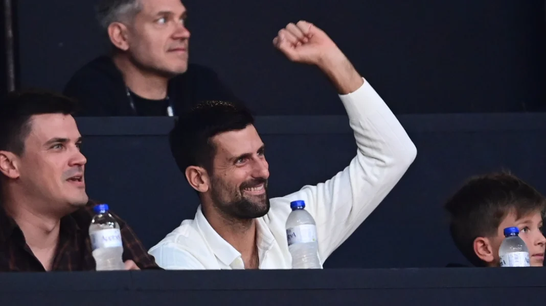 Αποθεώθηκε στο ΣΕΦ ο Τζόκοβιτς