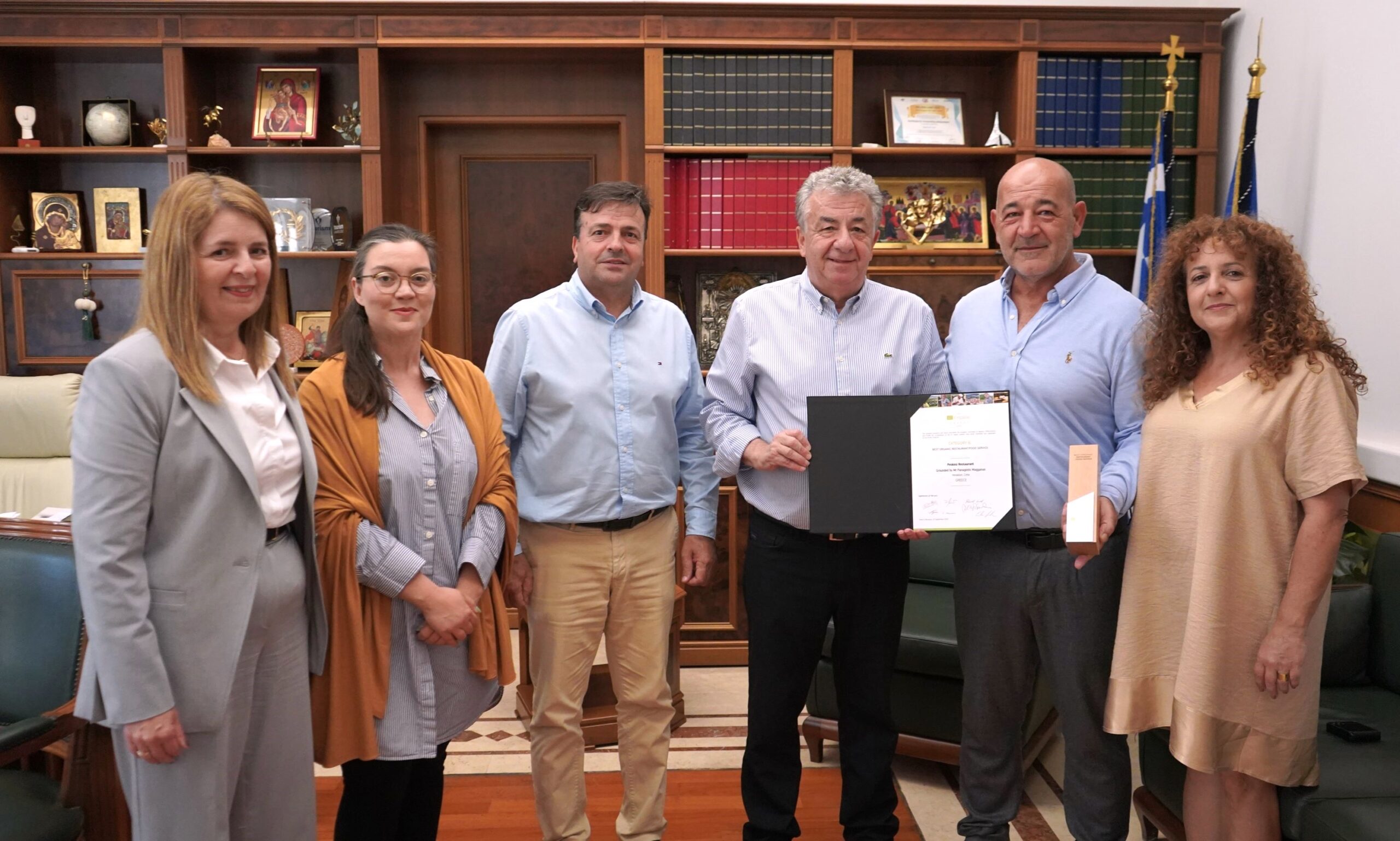 Στο Ηράκλειο το καλύτερο βιολογικό εστιατόριο της Ευρώπης