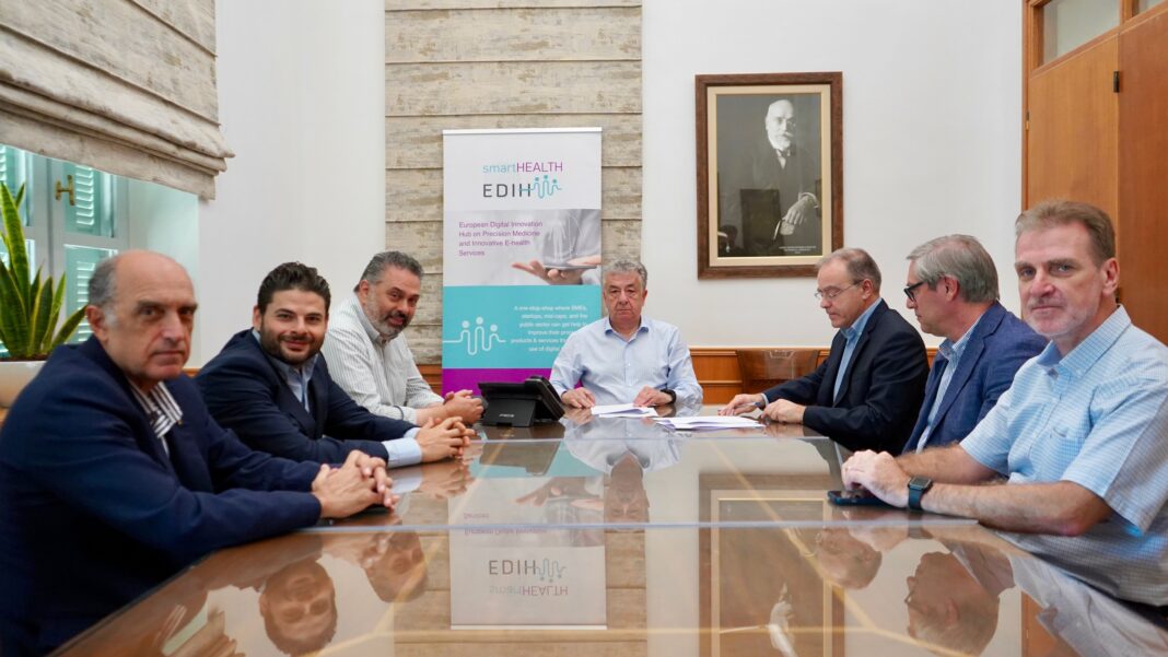 CRE08457 Υπογραφή Συμφώνου Συνεργασίας μεταξύ της Περιφέρειας Κρήτης και του Ινστιτούτου Πληροφορικής του ΙΤΕ