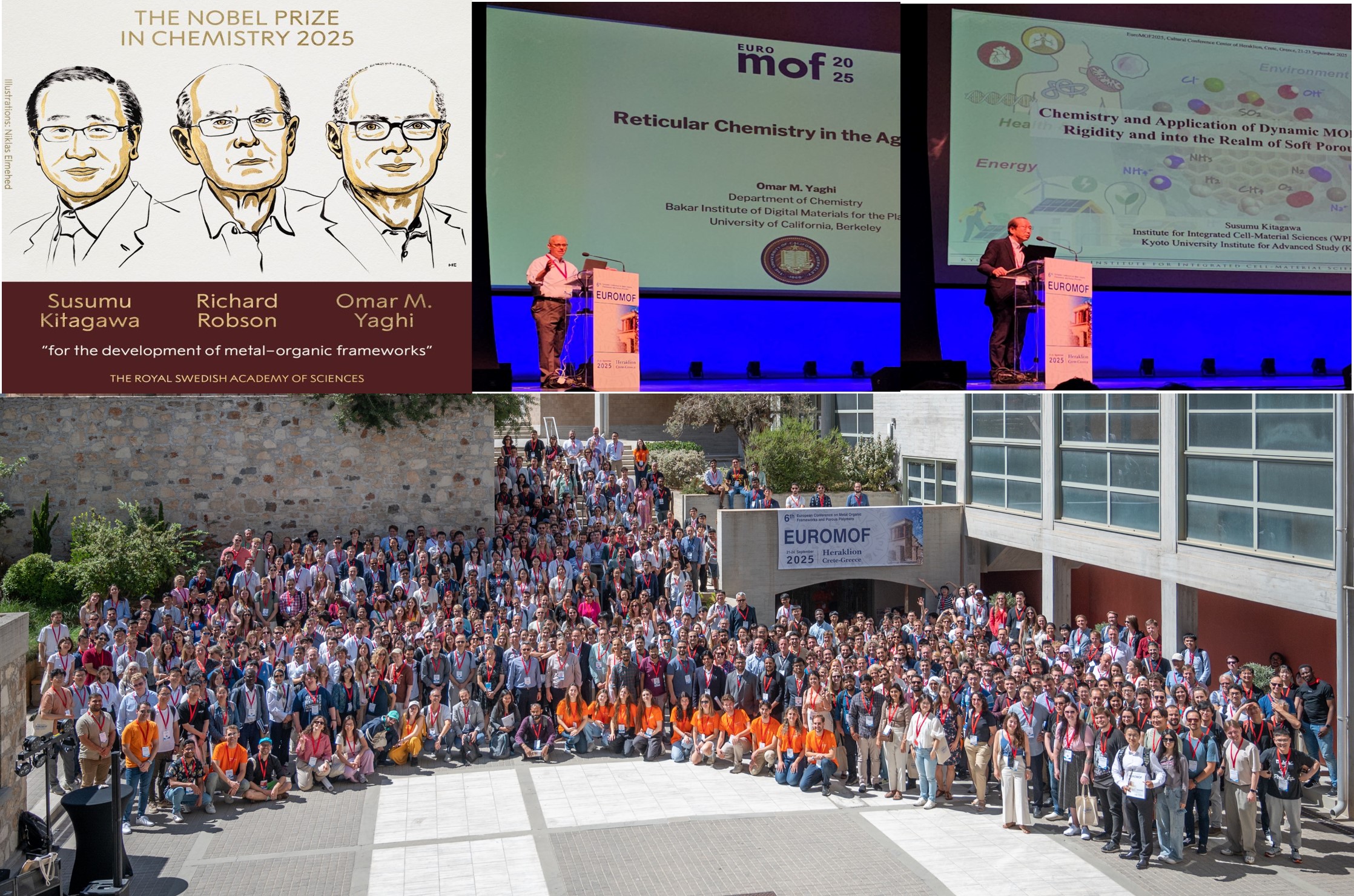 Επισκέφτηκαν το Ηράκλειο λίγο πριν παραλάβουν το Νόμπελ Χημείας