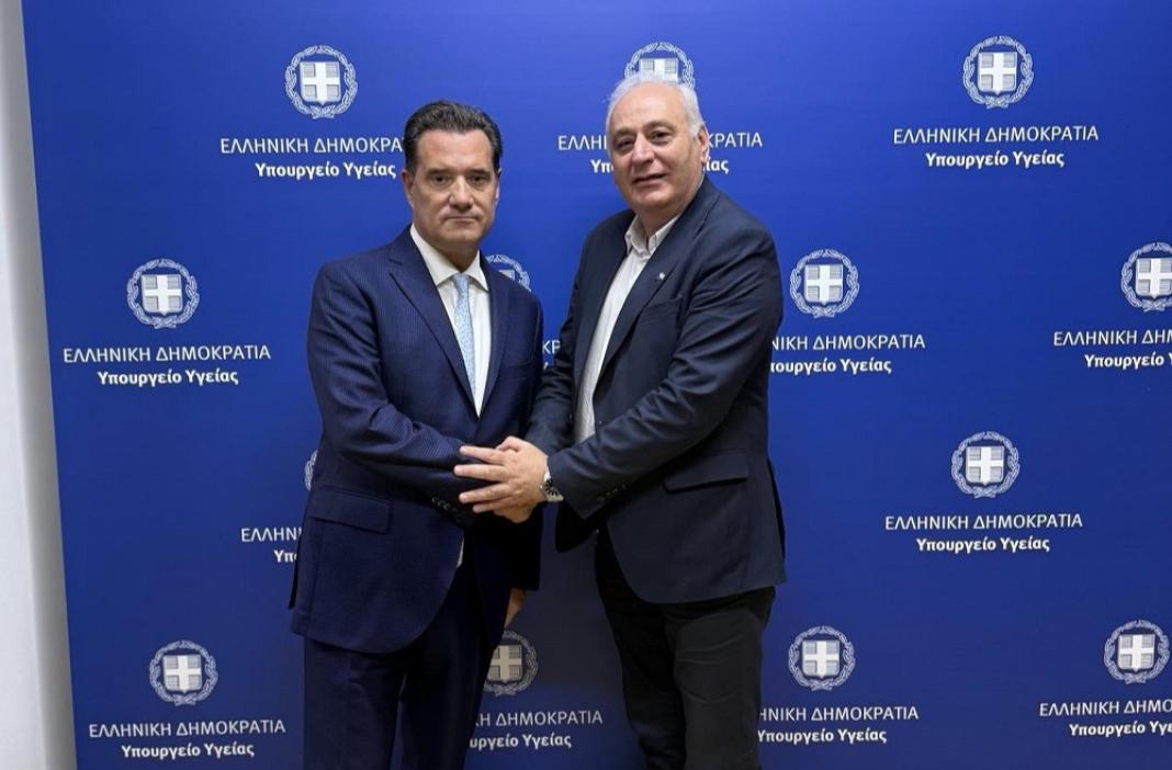 Υπουργικές δεσμεύσεις του Άδωνι Γεωργιάδη στον Παύλο Μπαριτάκη