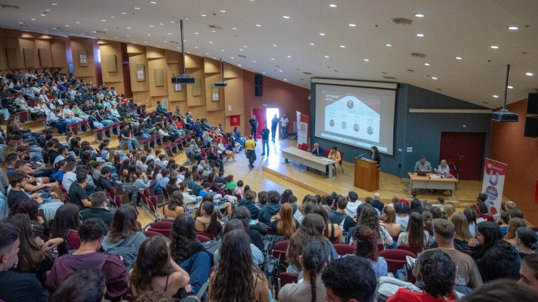 Το Πανεπιστήμιο Κρήτης καλωσόρισε τους νέους φοιτητές και φοιτήτριές του