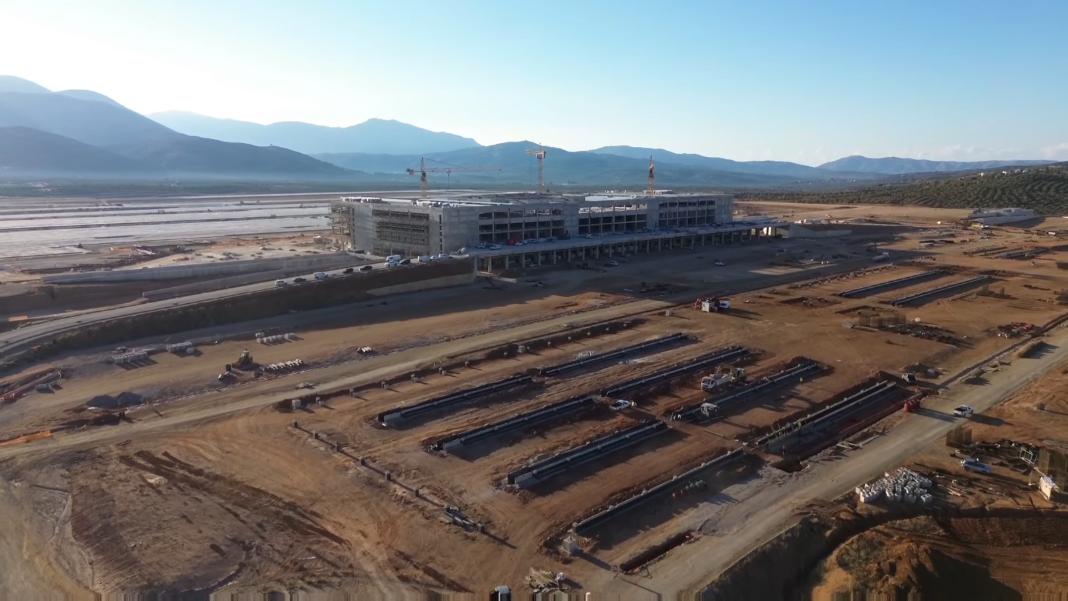 Νέο βίντεο από ψηλά – Πώς προχωρούν τα έργα για το αεροδρόμιο Καστελίου